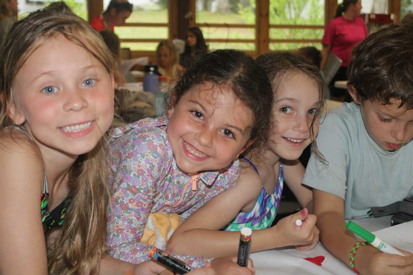 day campers at Camp Laurelwood
