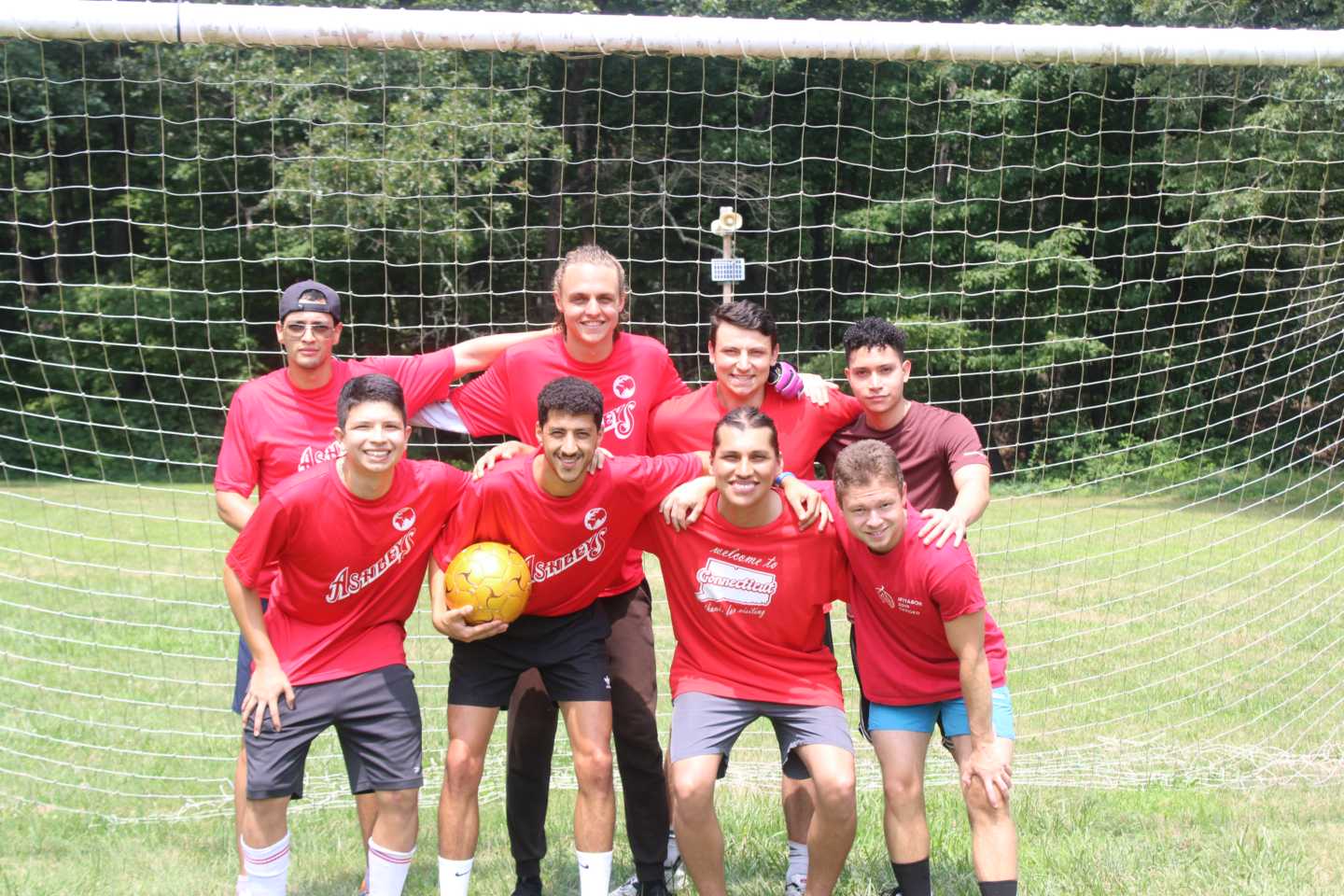Staff soccer game