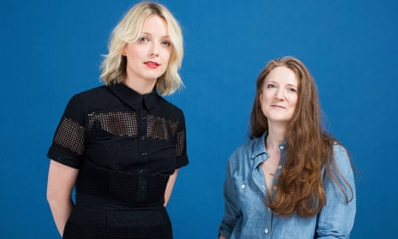 Lauren Laverne and Sam Baker
