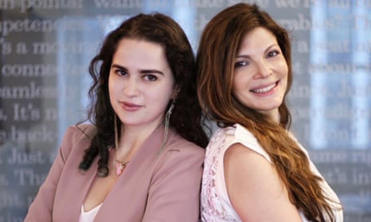 Irene Ryabaya (left) and Diana Murakhovskaya.