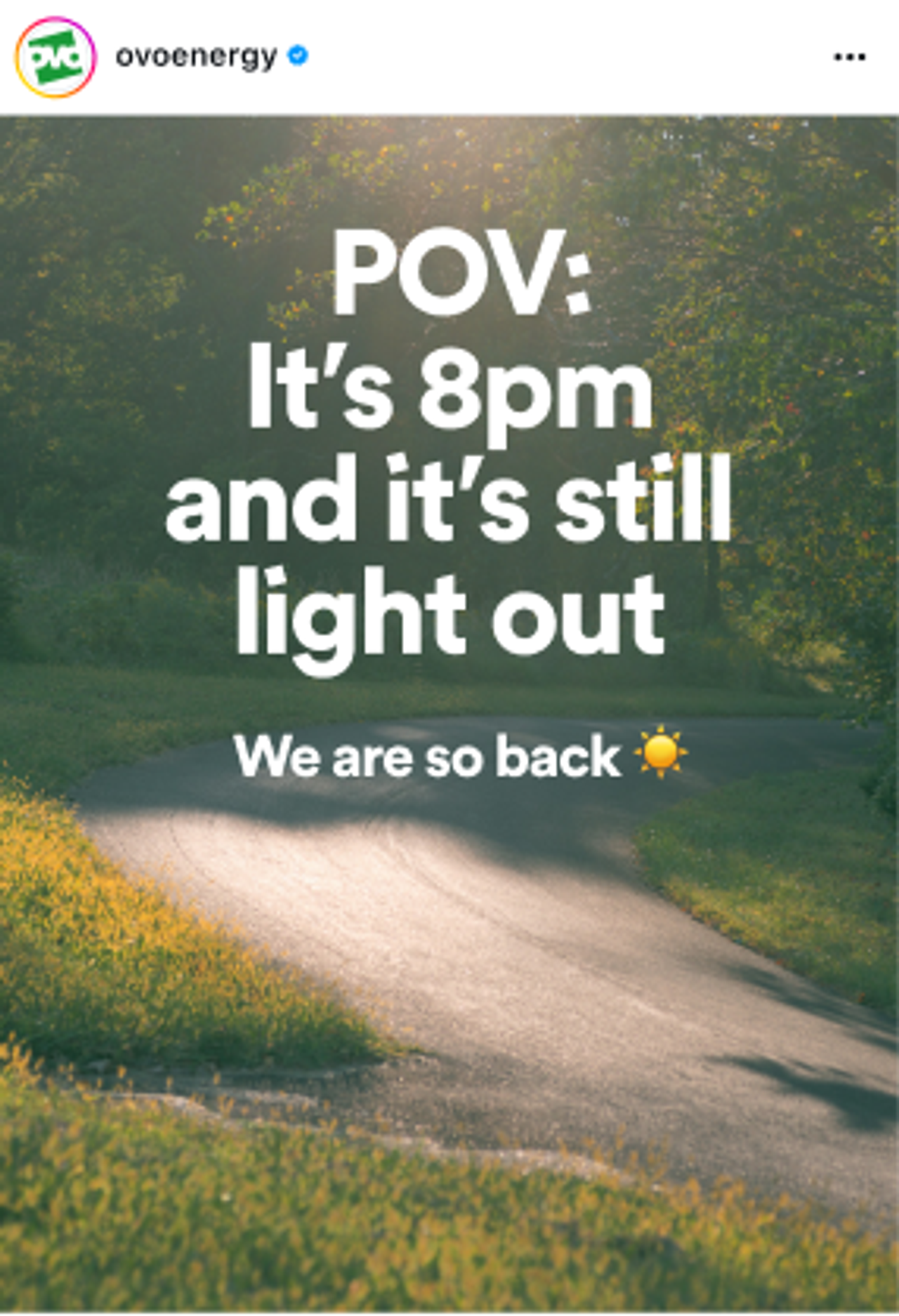 OVO — social media — work sample 1