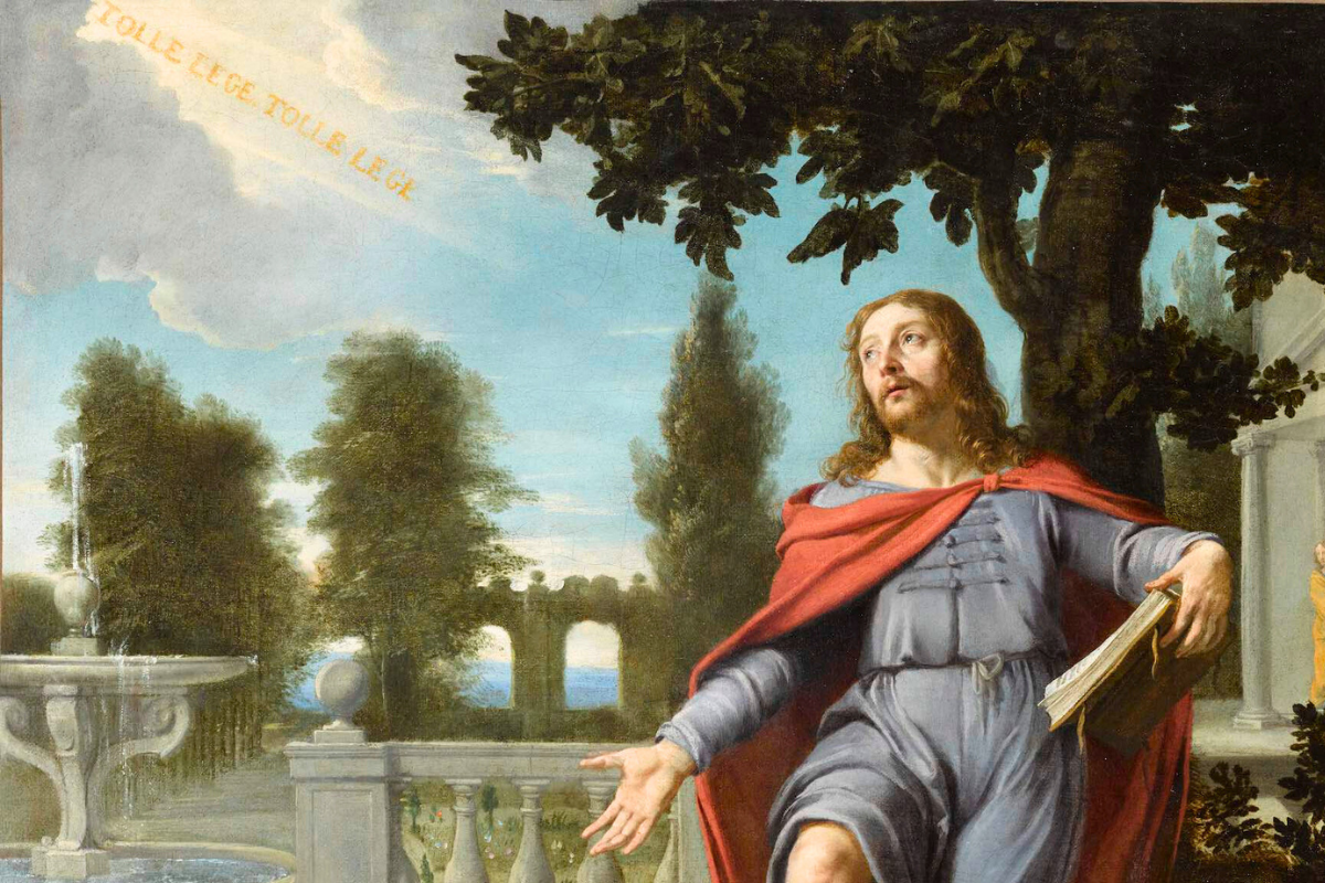 Cover image for Lent through the Eyes of St. Augustine