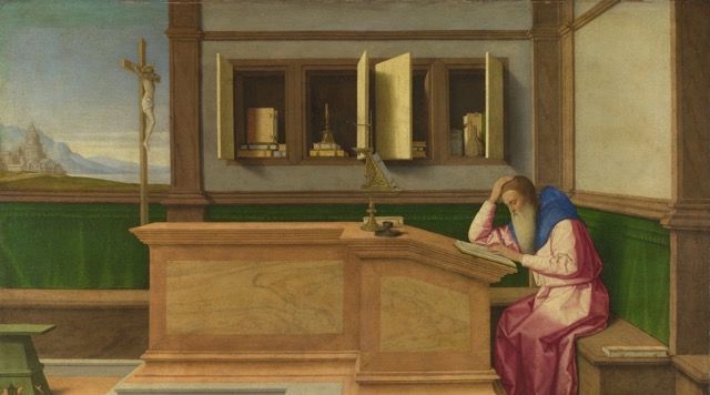 Cover image for Study and the Spiritual Life: Crucifixion of the Desk?