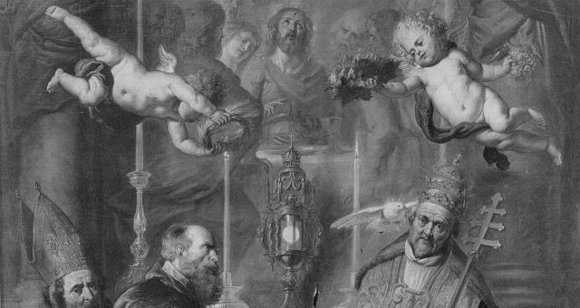 Cover image for The Eucharist and Growth in Holiness: Sacrifice and Sacrament