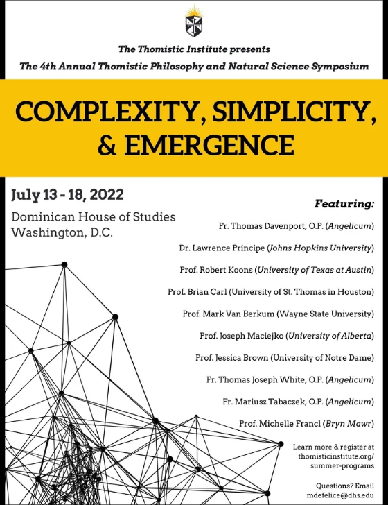 Cover image for Fourth Annual Thomistic Philosophy and Natural Science Symposium