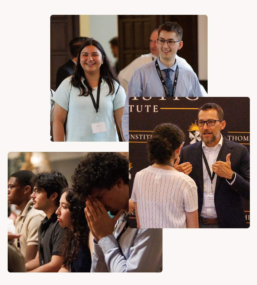 collage of images from the conference