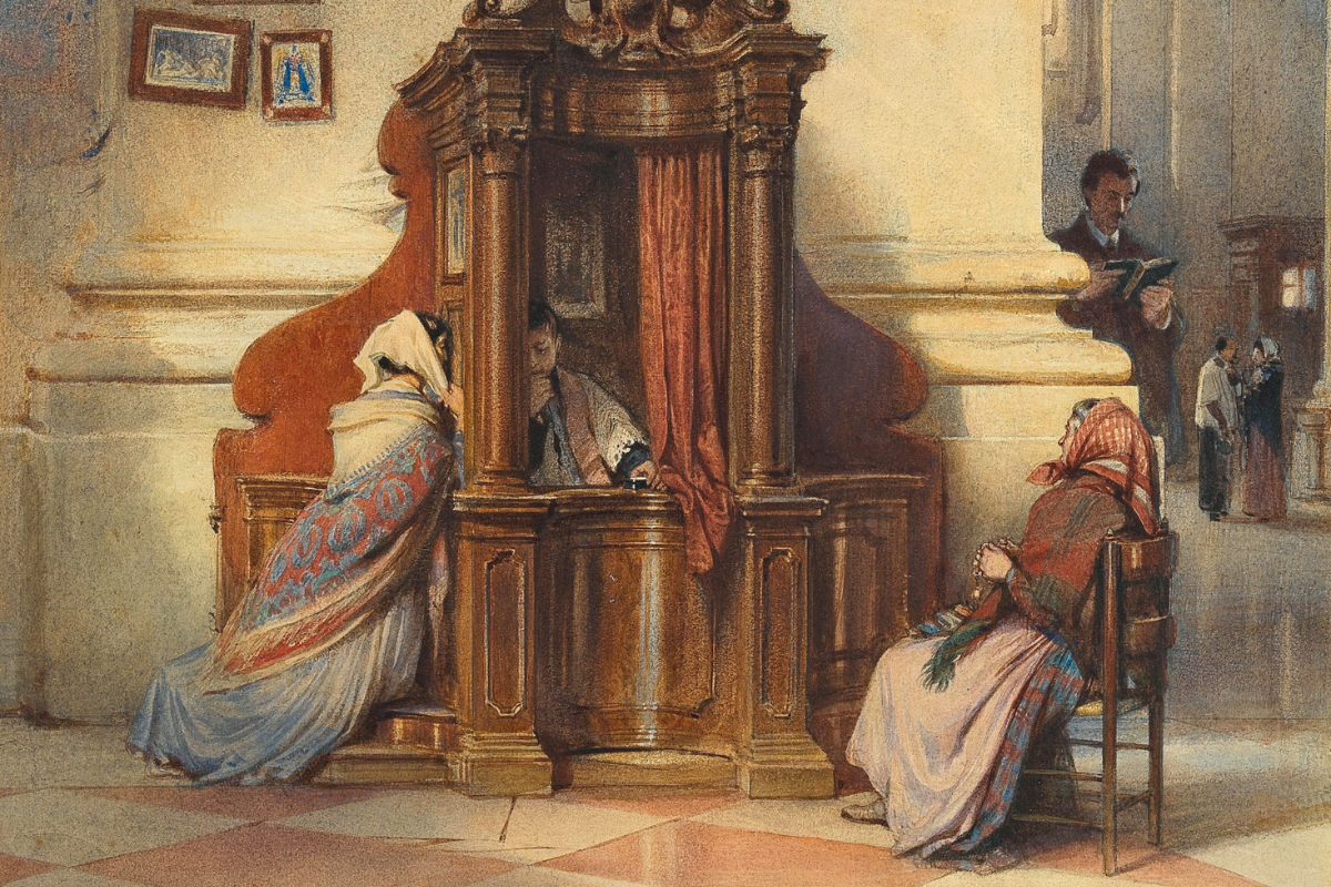 Cover image for "With the Help of Thy Grace": Finding Freedom from Scrupulosity in the Sacrament of Confession