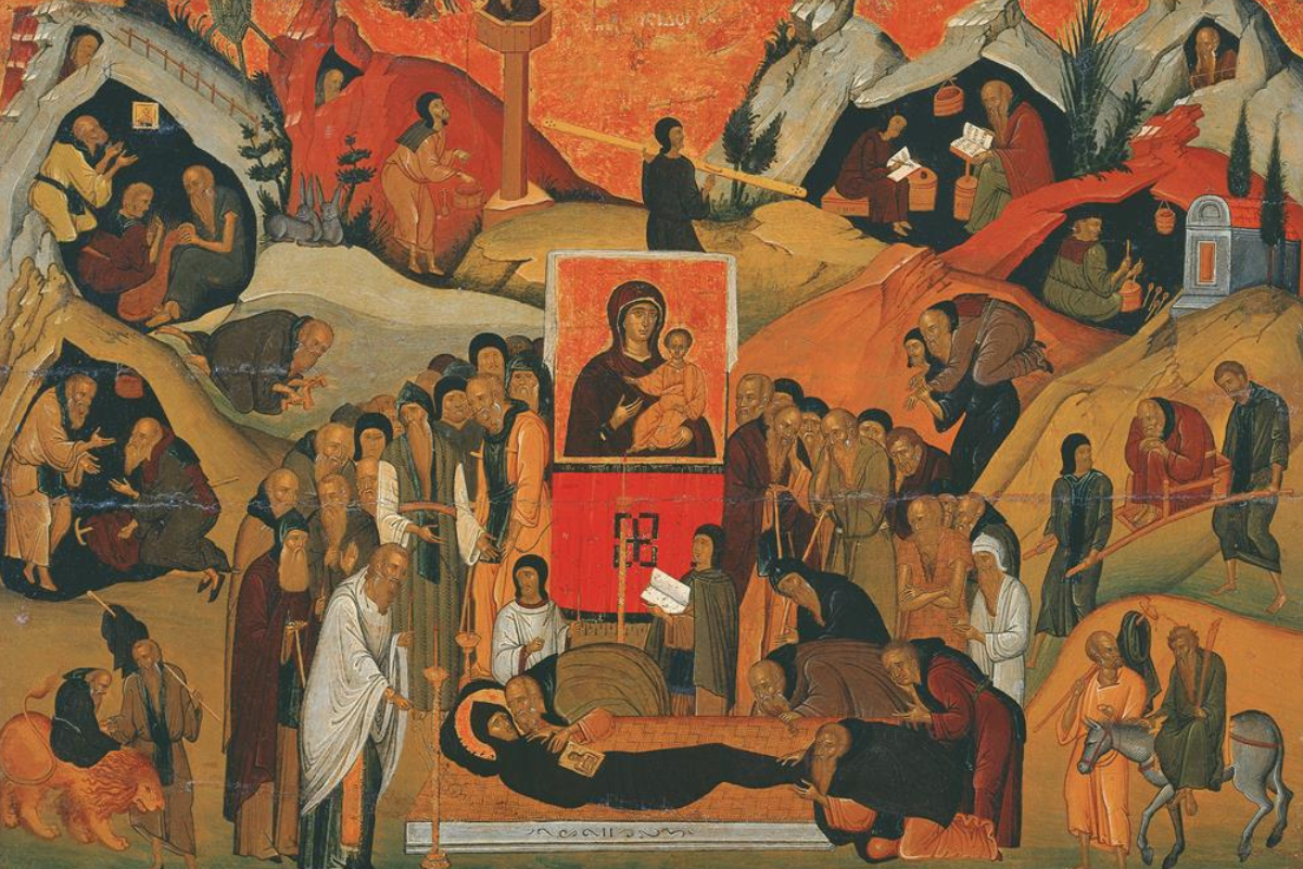 Cover image for St. Ephrem the Syrian on the Blessed Virgin Mary as a Model of Prayer