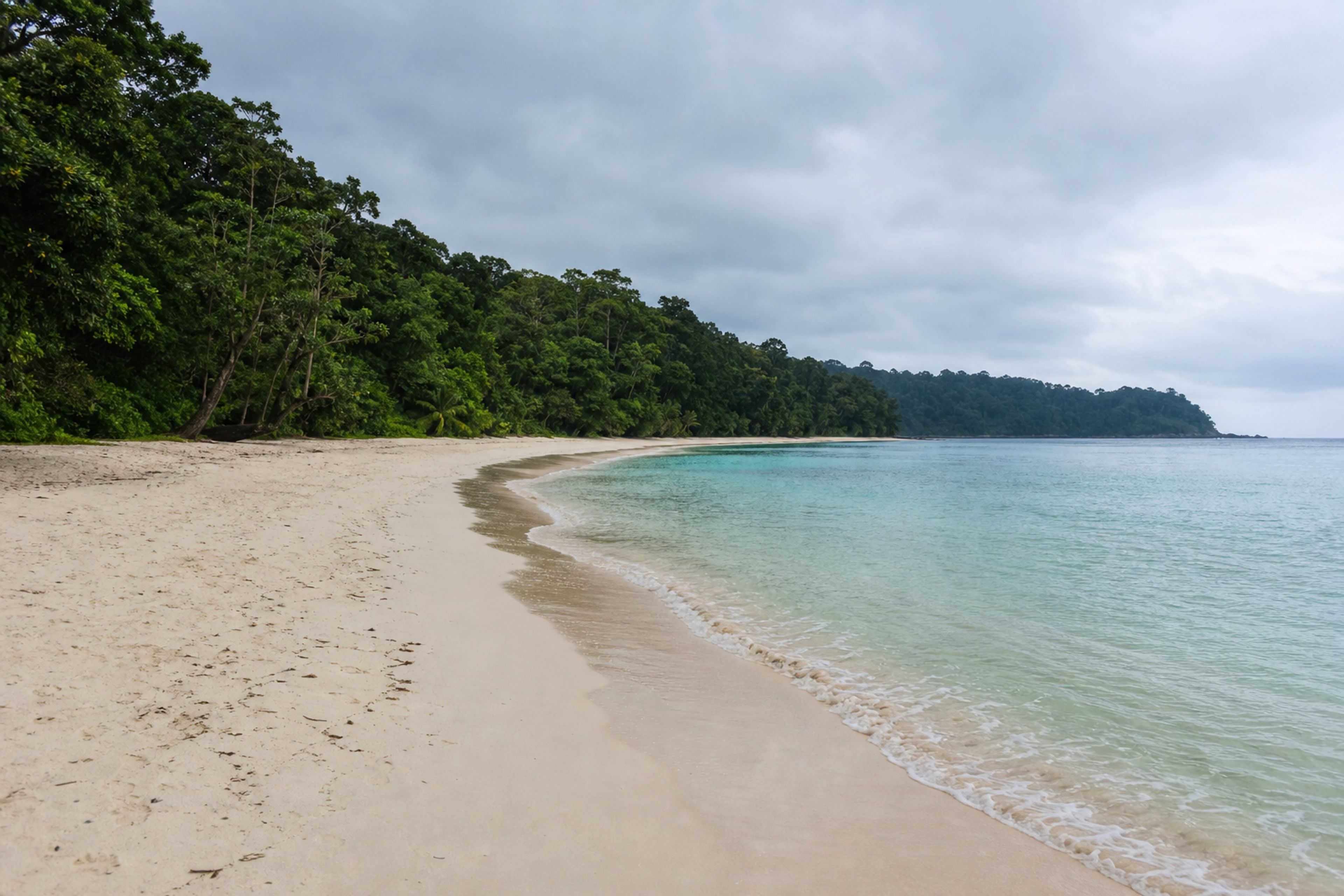 Radhanagar Beach on Havelock Island in the Andaman Islands
