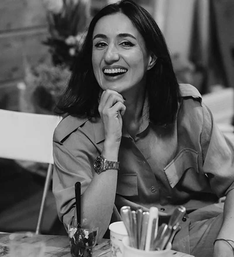 Oksana Malook, the Founder & General Manager at Kings & Parrots.  