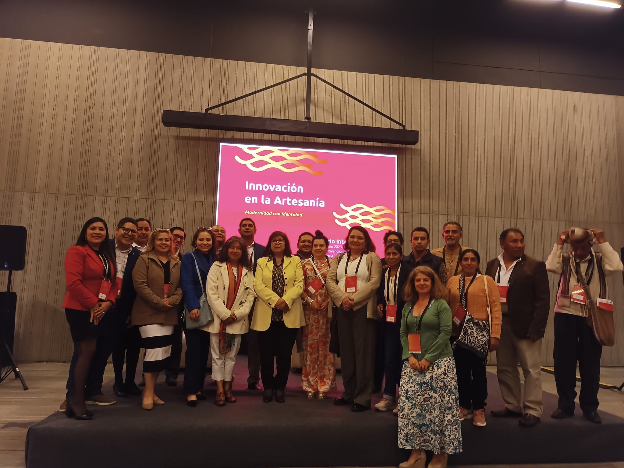 CITE Utcubamba Amazonas presente en el Seminario Internacional de Innovación en la Artesanía