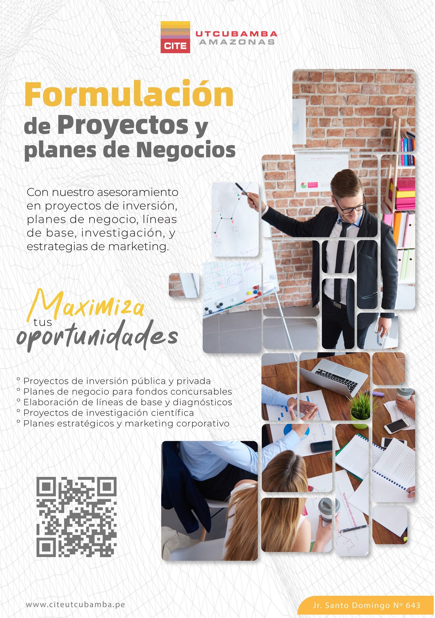 Formulación de Proyectos y Planes de Negocio: Impulsa tus ideas con asesoramiento especializado