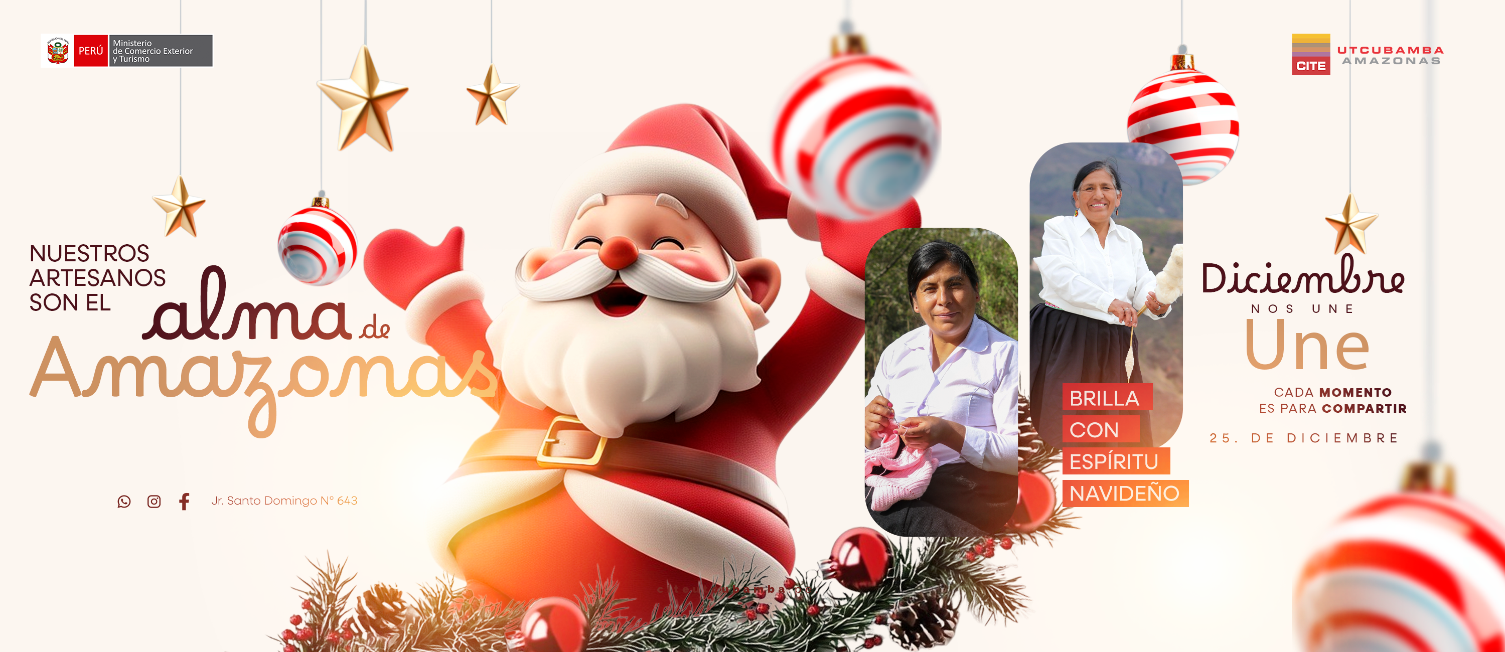 🎄 Feliz Navidad y un Próspero Año Nuevo 2026 de parte del CITE Utcubamba – Amazonas