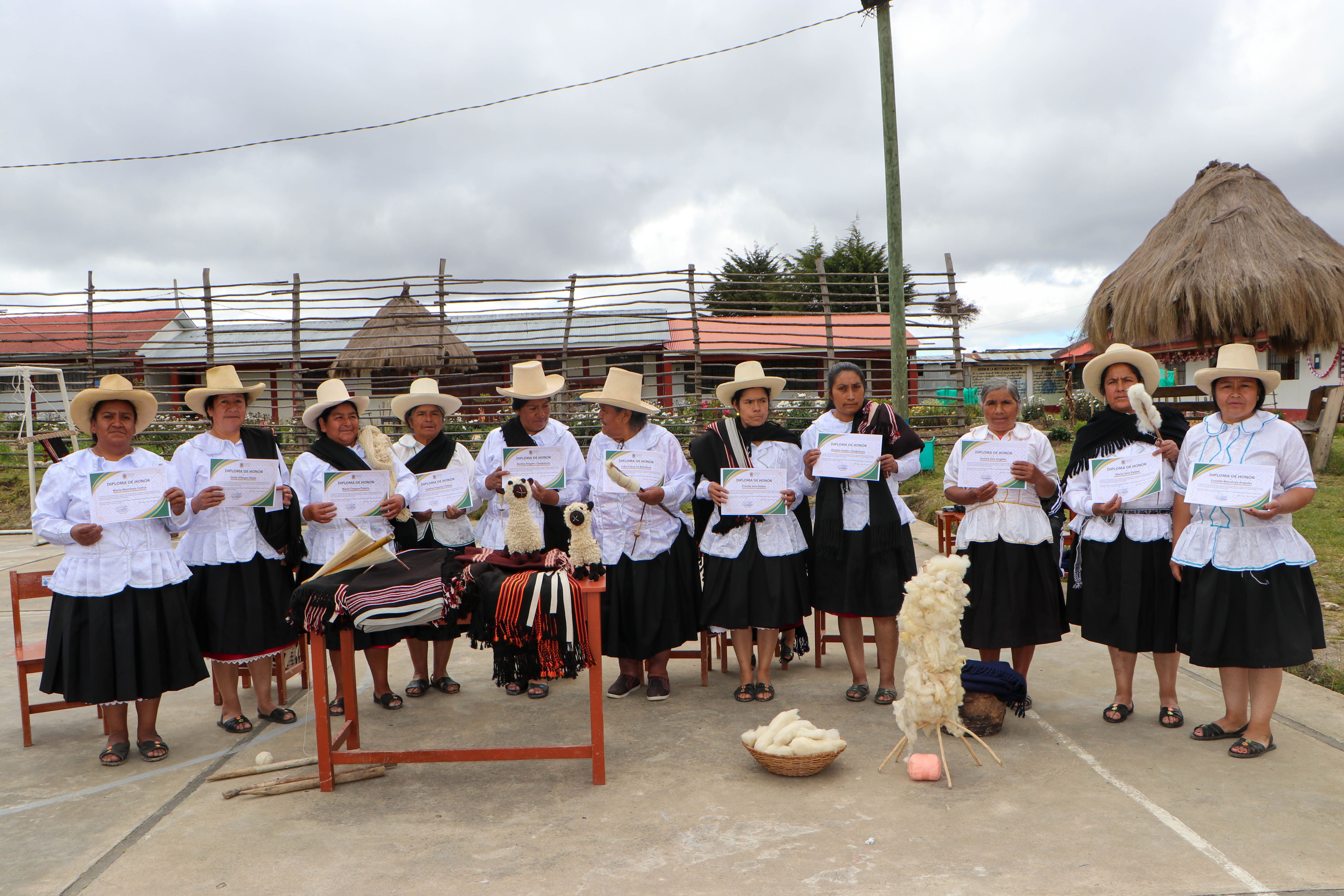 CITE Utcubamba respalda la declaratoria del Poncho Triteño como Patrimonio Cultural de la Nación