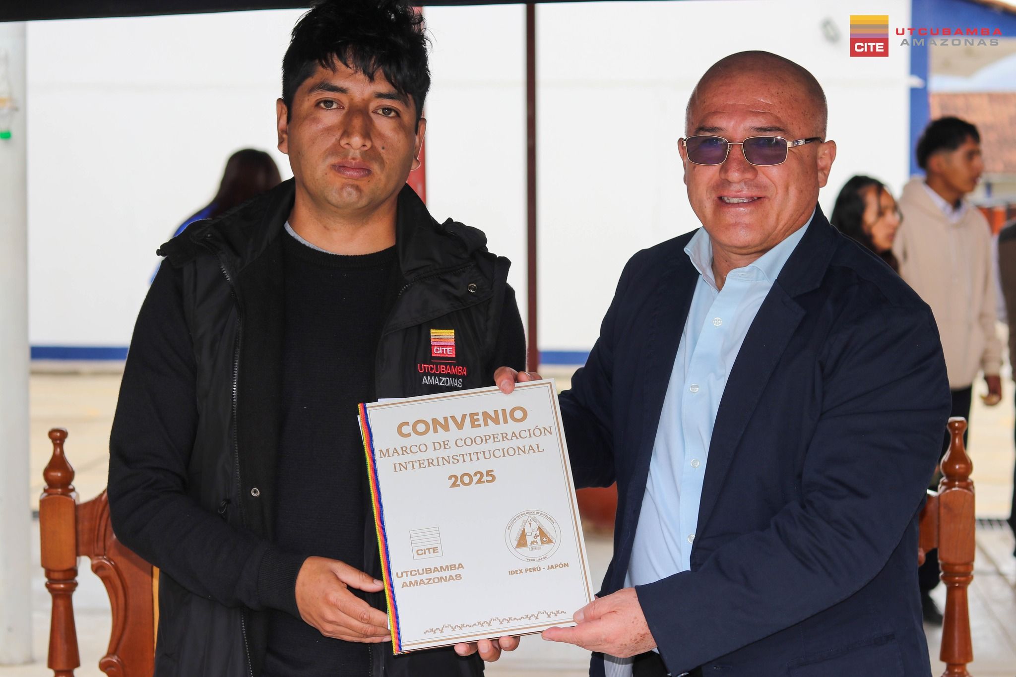 CITE Utcubamba Amazonas e IDEX Perú Japón firman convenio para impulsar la innovación, la formación técnica y el desarrollo regional