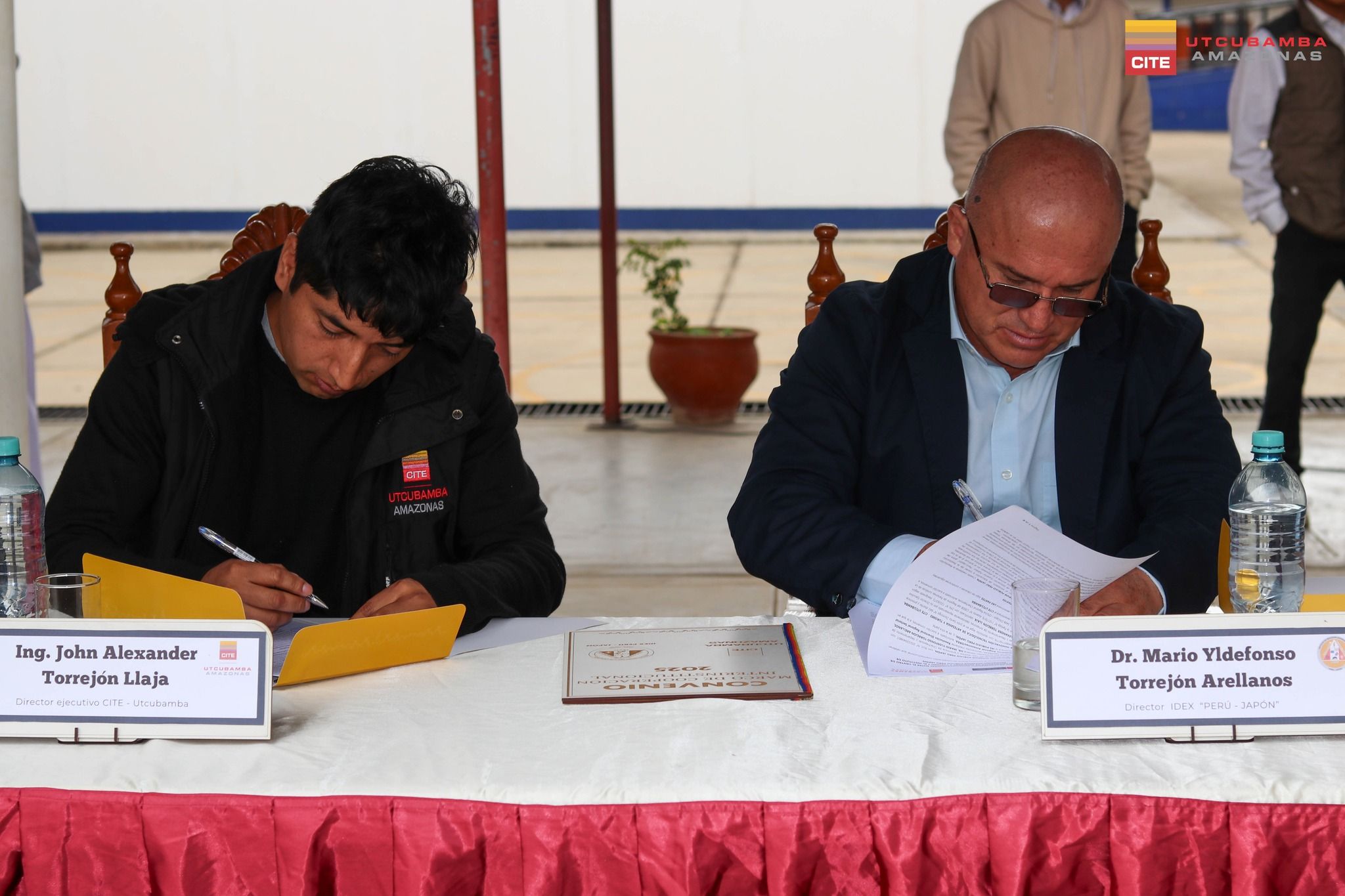 CITE Utcubamba Amazonas e IDEX Perú Japón firman convenio