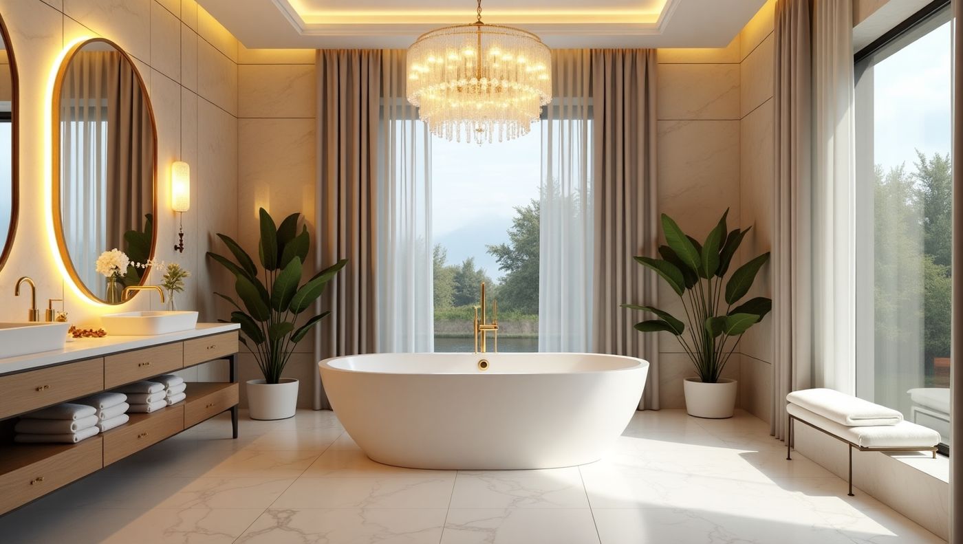 Ultimate Guide to Luxury Bathroom Interior Design (2025)