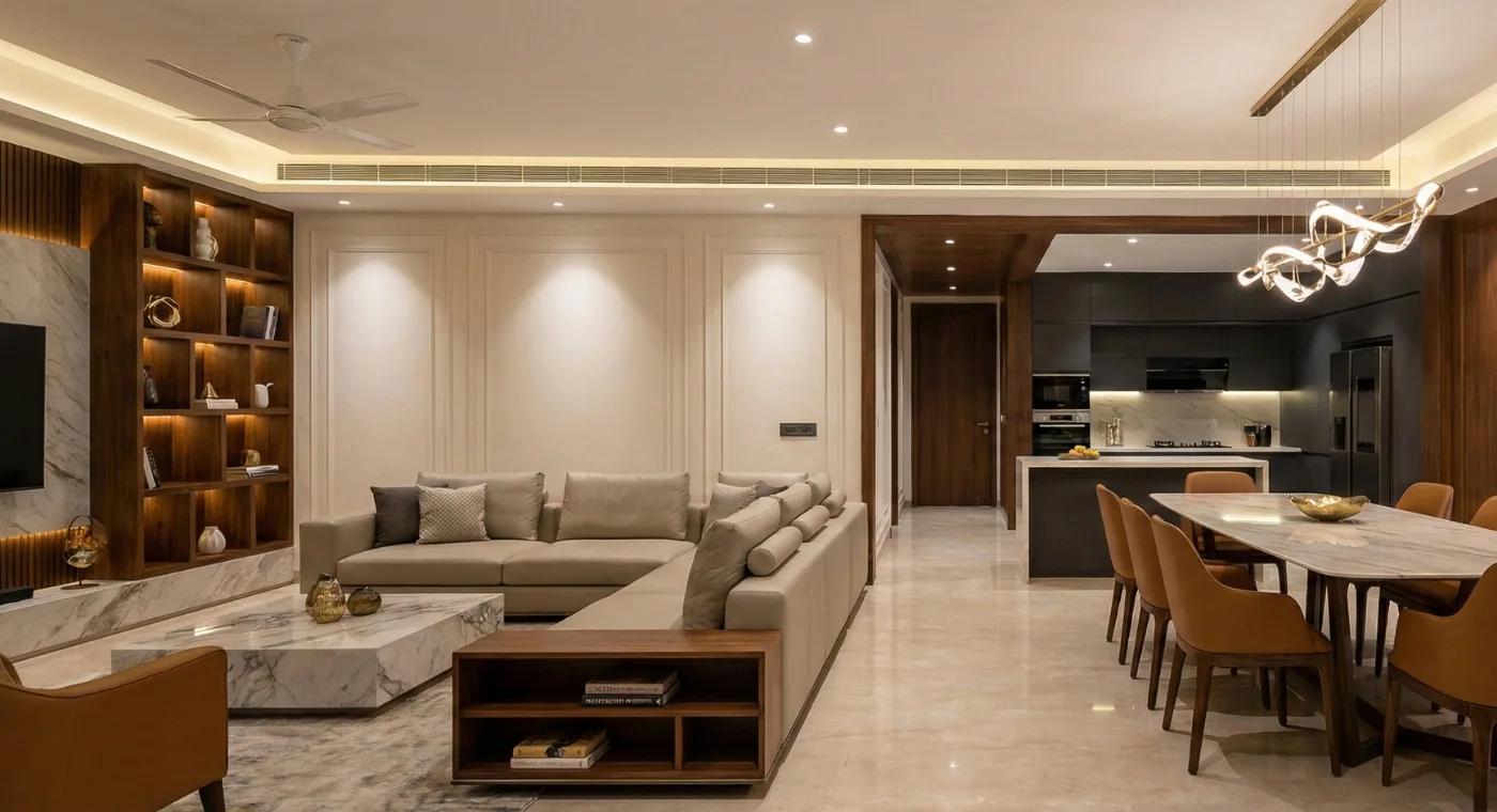 best interior designer in Delhi NCR for residential projects