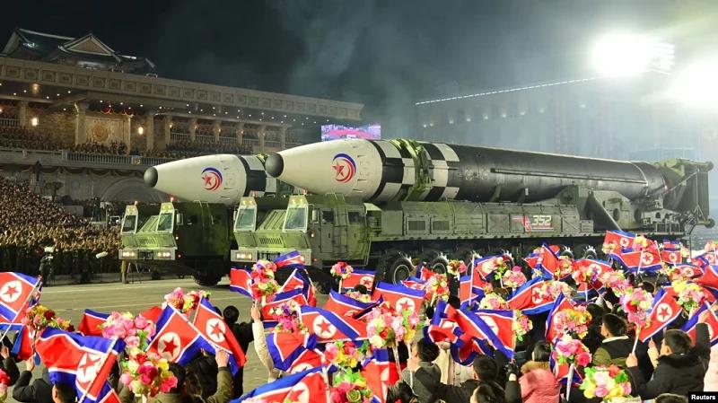 North Korean missiles