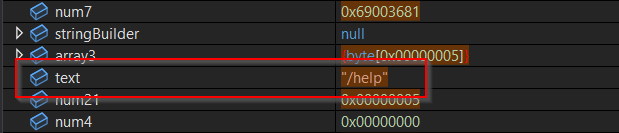 Help argument