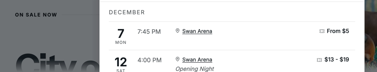 The date shows its lowest price
