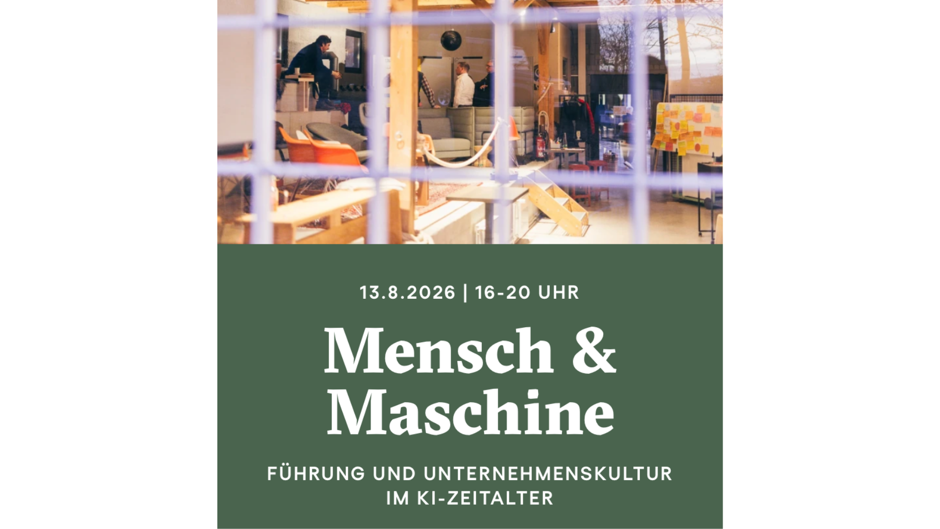 Workshop "Mensch und Maschine"