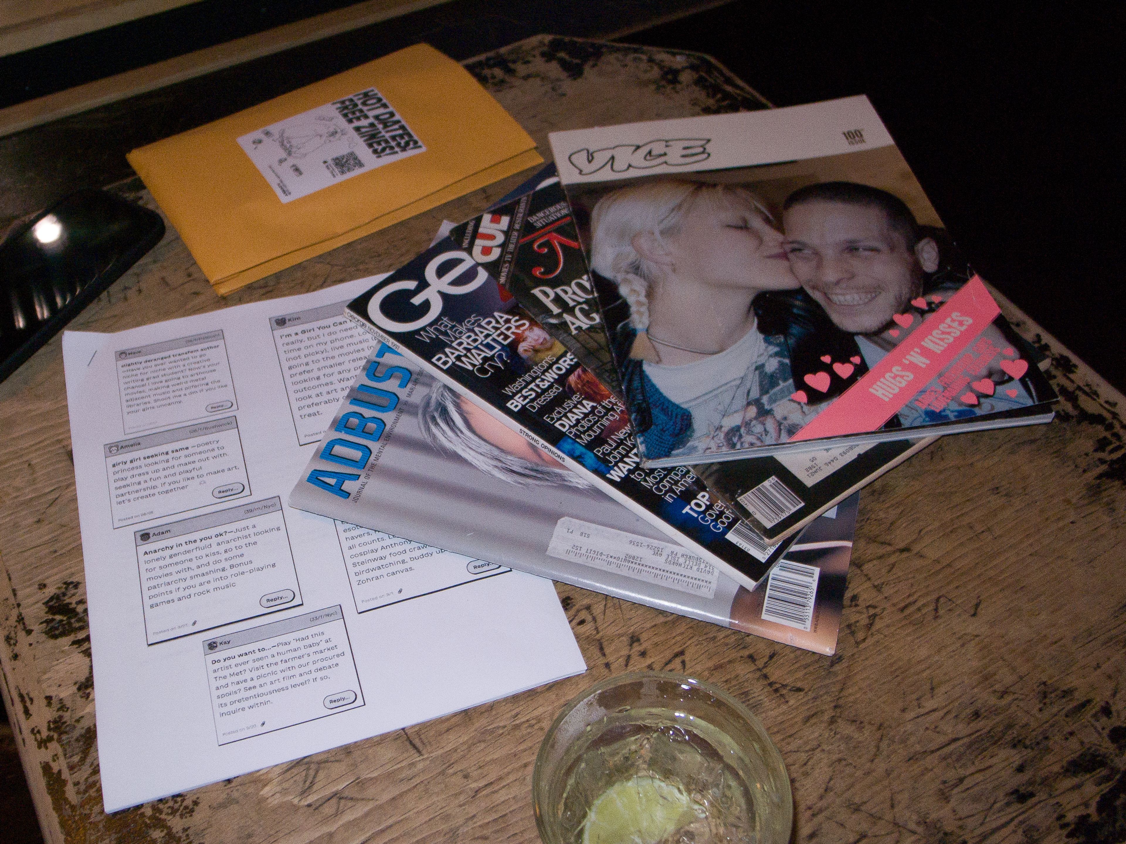 Photo from Personal Ad Writing Workshop @ Clem's