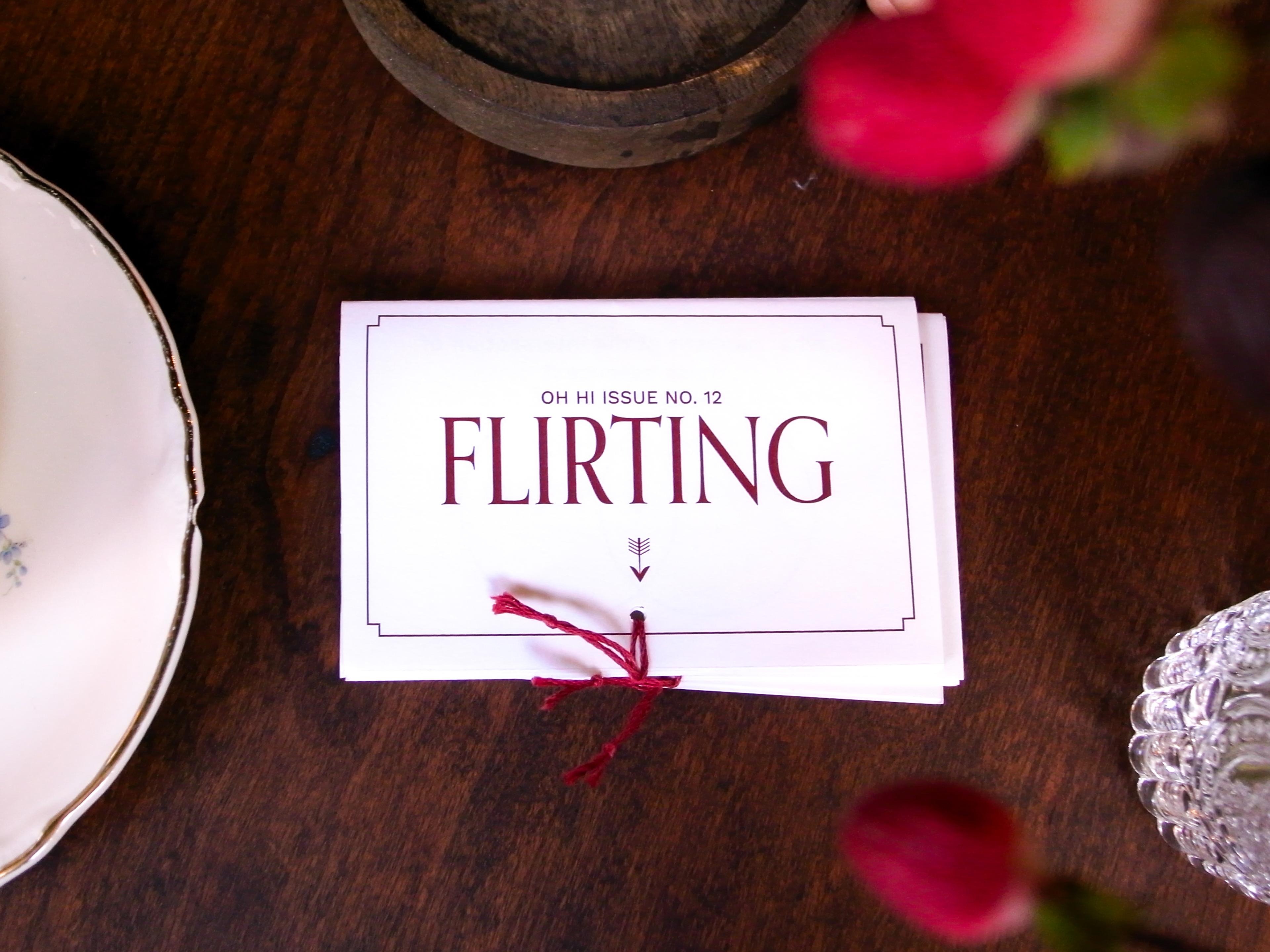 Issue 12: FLIRTING