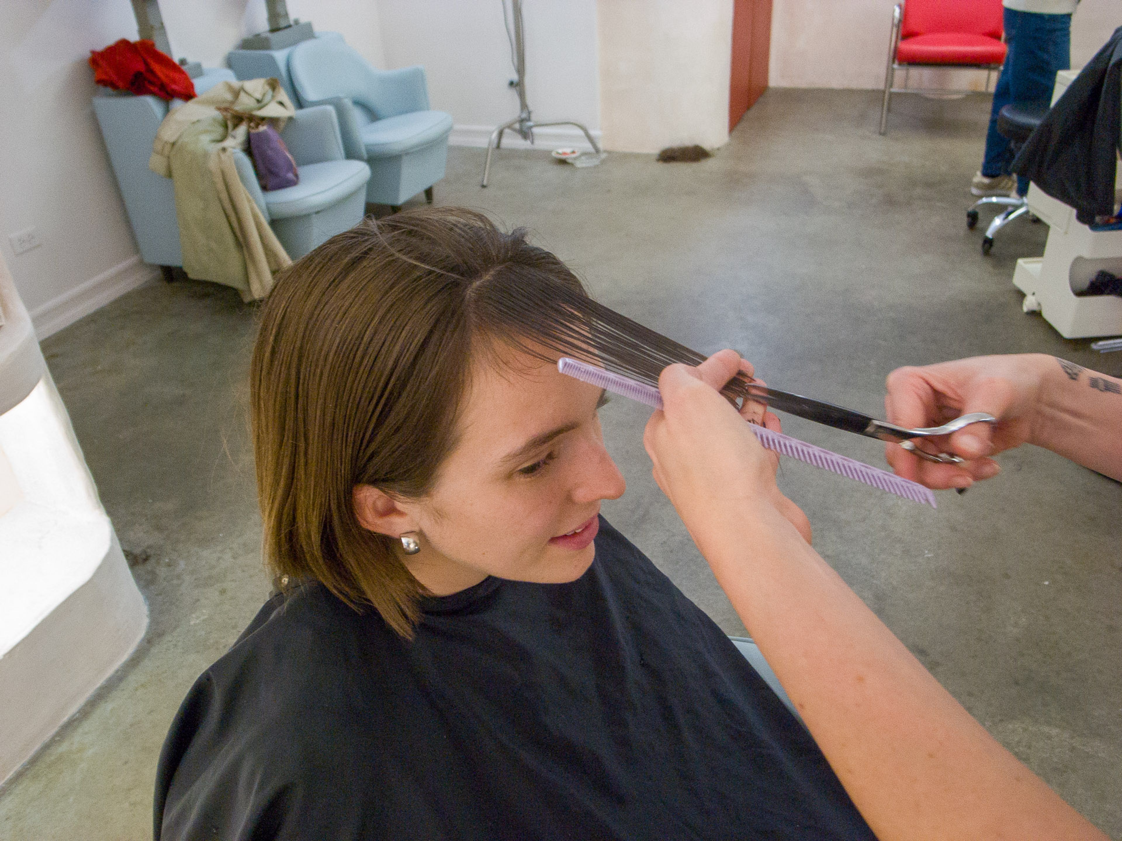 Photo from Free Breakup Bangs @ Salon