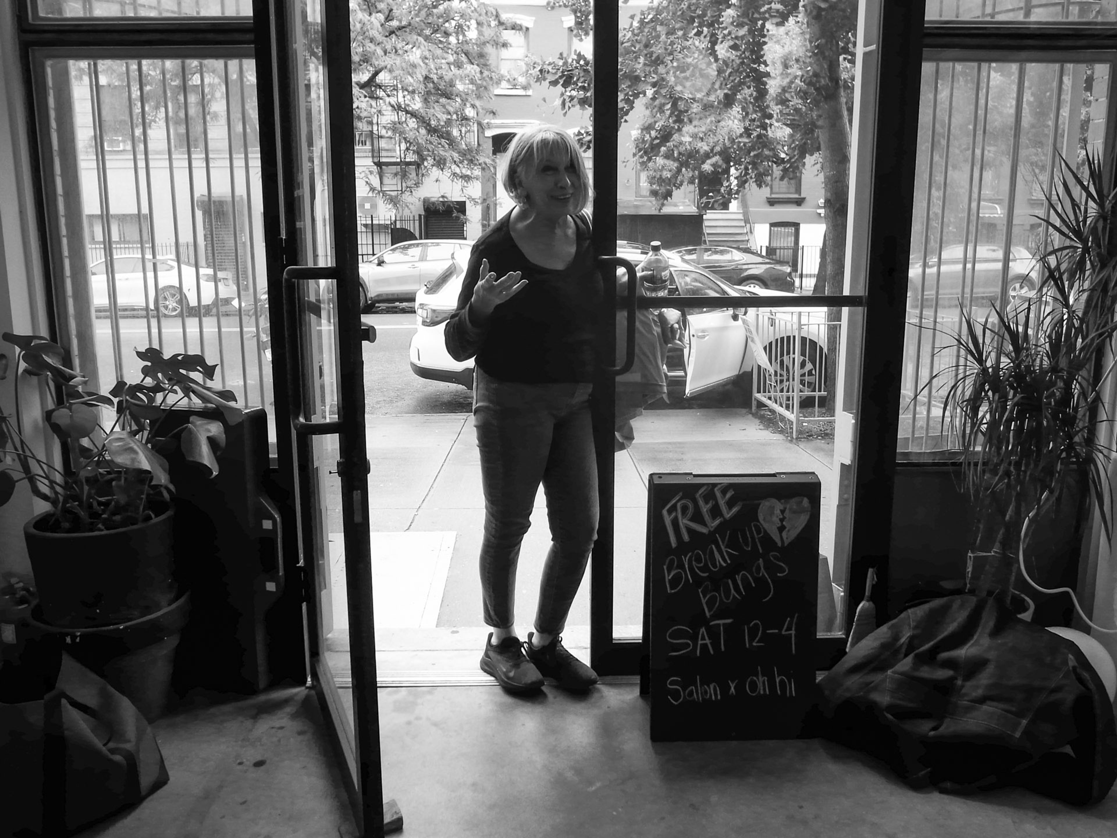 Photo from Free Breakup Bangs @ Salon