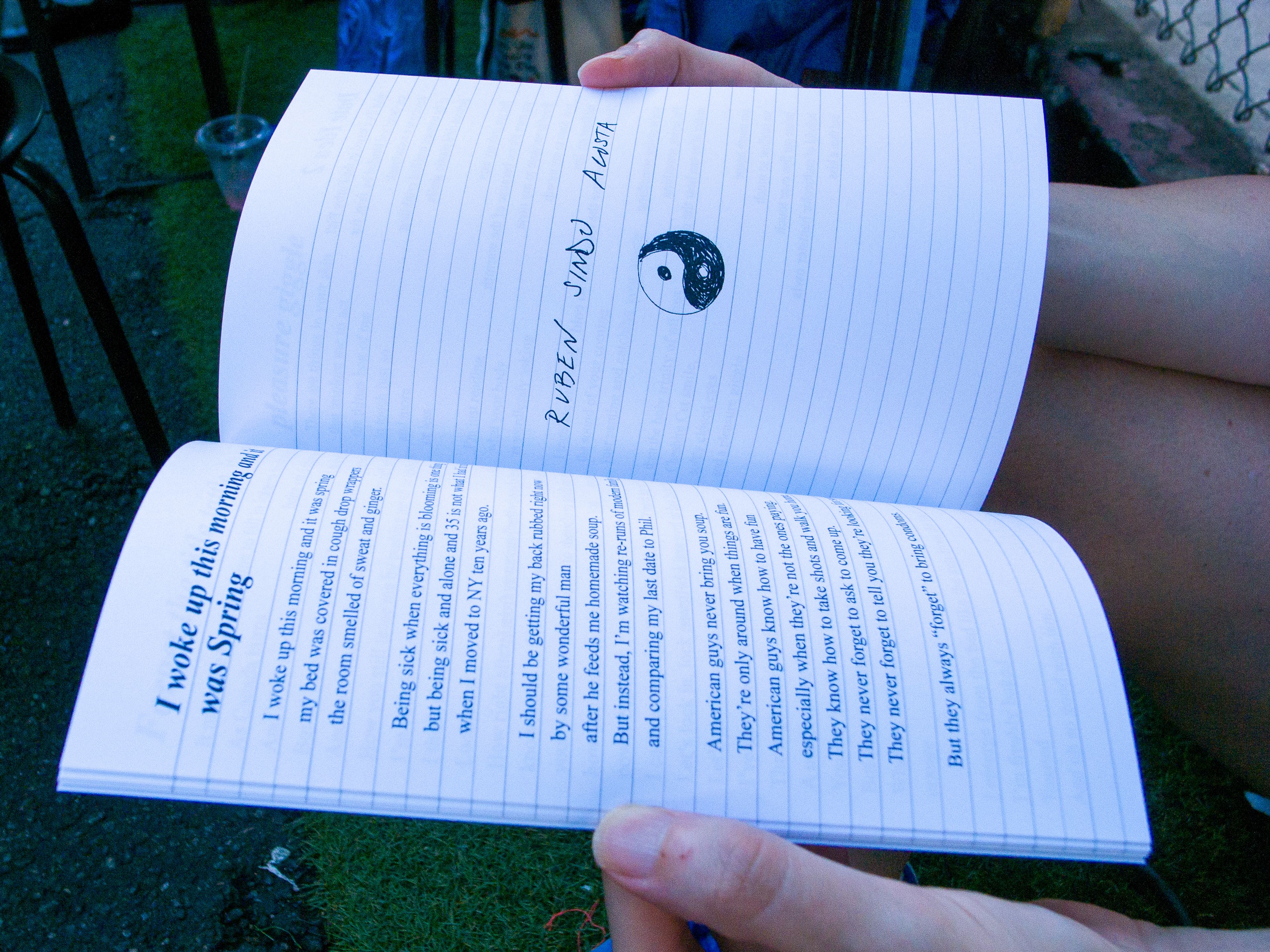 Photo from Pissed Connections Zine Launch @ Til Death