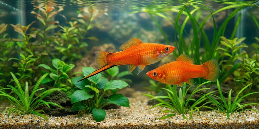 Swordtails (Xiphophorus hellerii)