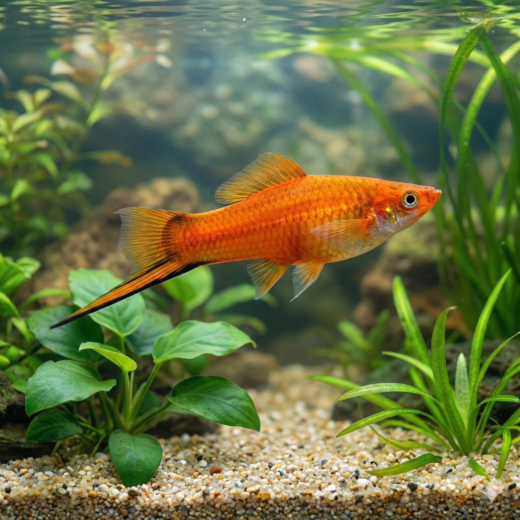 Swordtails (Xiphophorus hellerii)