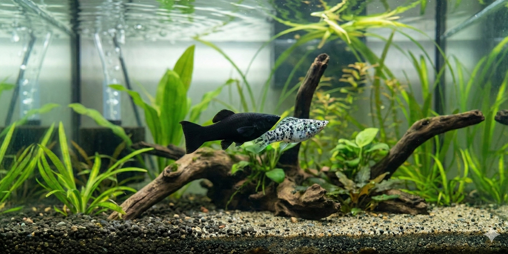 Mollies (Poecilia sphenops)