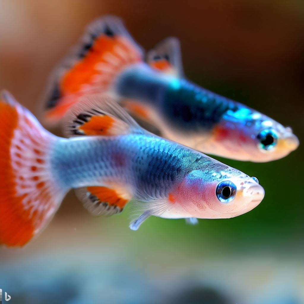 Guppies (Poecilia reticulata)