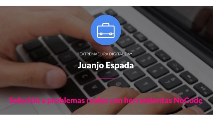 Carátula del vídeo «Solución a problemas reales con herramientas NoCode»