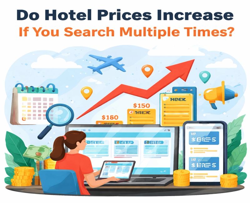 Do Hotel Prices Increase If You Search Multiple Times? Myth or Reality?