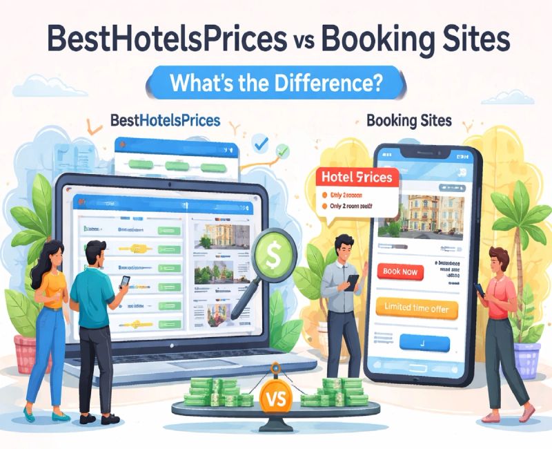 BestHotelsPrices vs Booking Sites: What’s the Difference?