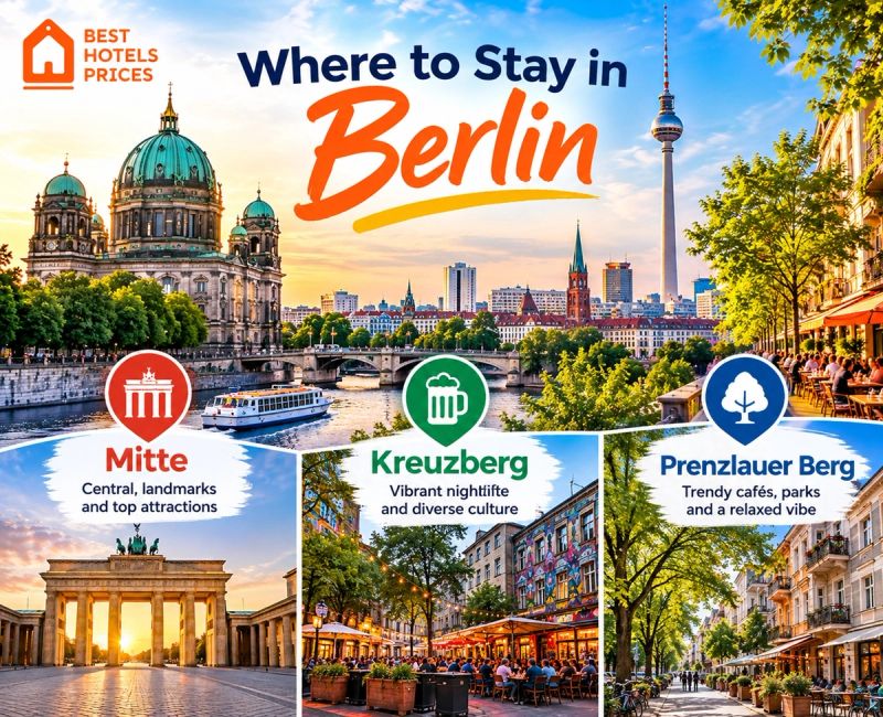 Where to Stay in Berlin: Mitte, Kreuzberg, Prenzlauer Berg