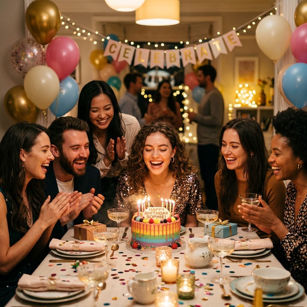 Birthdays & celebrations