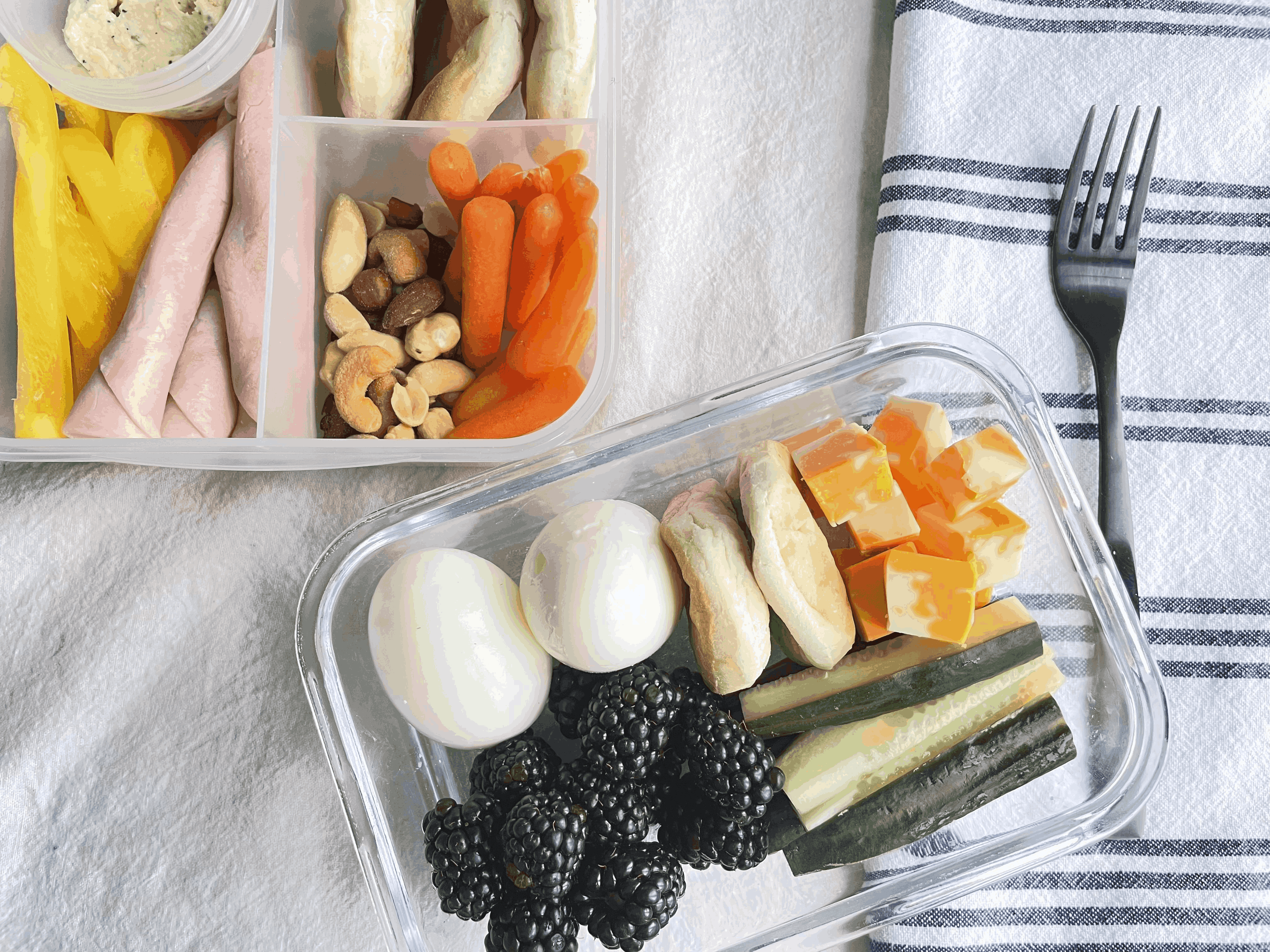 3 dîners rapides style boîte-à-lunch