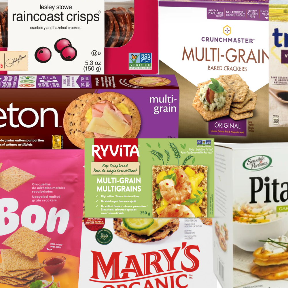 Top 9 des meilleurs craquelins selon des nutritionnistes