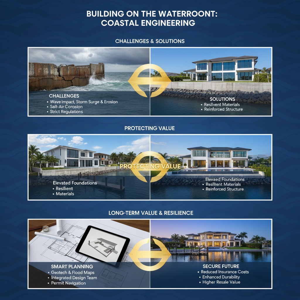 Building on the Waterfront: What Every Palm Beach Homeowner Should Know About Coastal Engineering