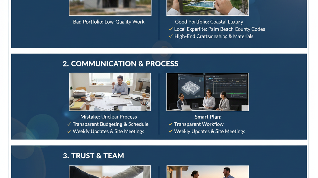 How to Choose the Right Custom Home Builder in Palm Beach County: A Homeowner’s Checklist