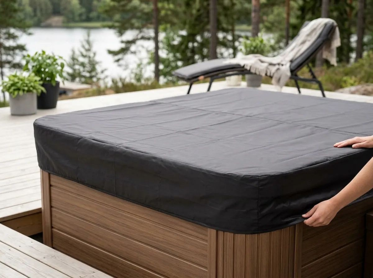 Spalocksskydd 210 x 85 i användning