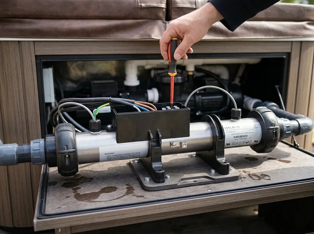 Remote HTR 3kW 2tum i användning