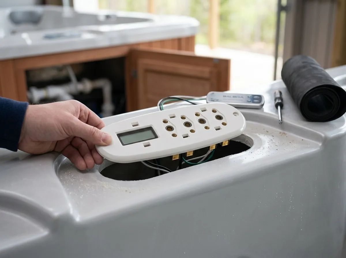 Balboa Panel VL200 i användning