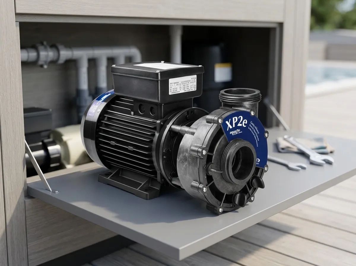Aqua-Flo Flo-Master XP2e 2-speed pump i miljö