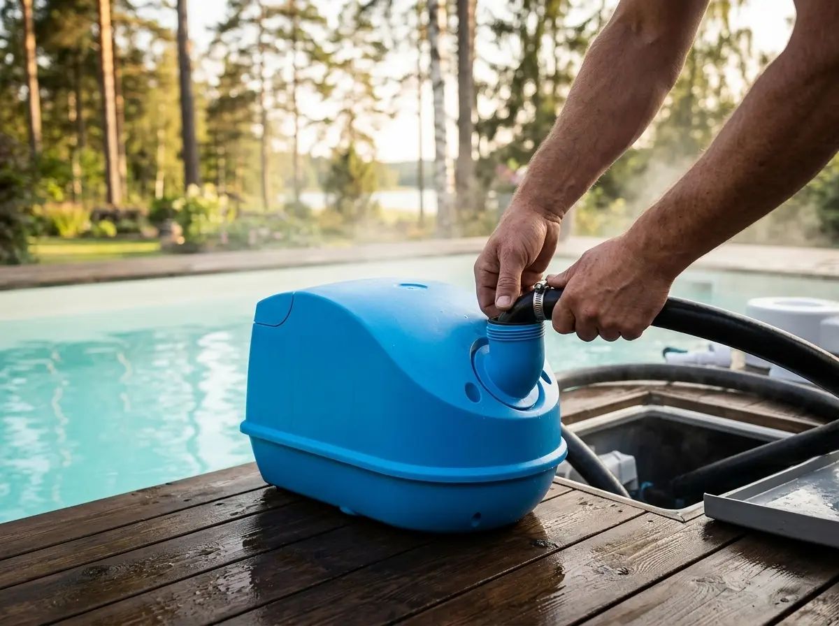 HydroAir Genesis 500W variable-speed blower i användning