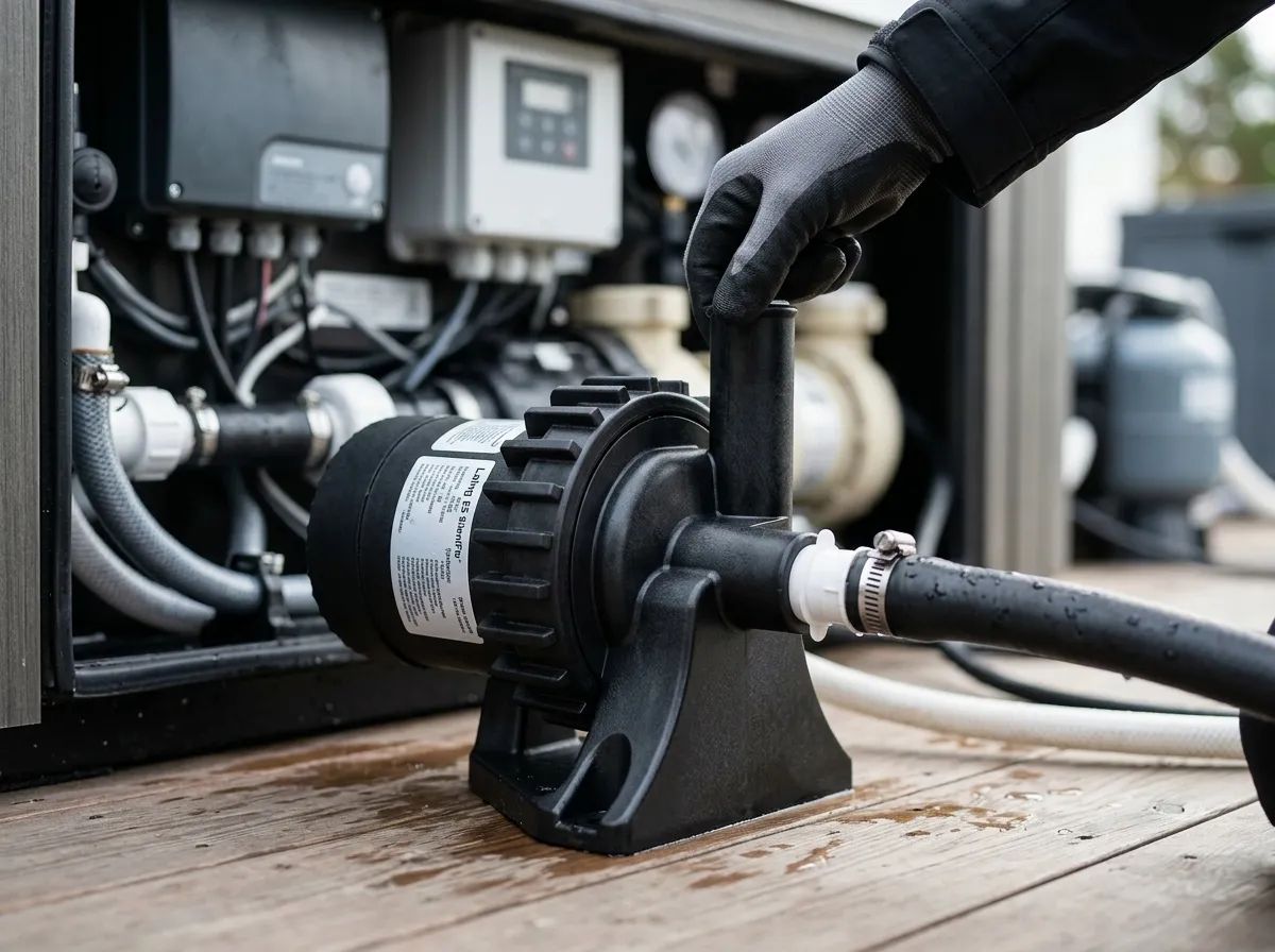Laing E5 SilentFlo pump i användning